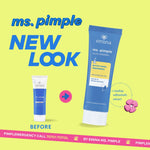Emina Ms. Pimple Acne Solution Moisturizing Gel 20 mL - Pelembab Wajah Solusi Atasi Jerawat dengan SPF