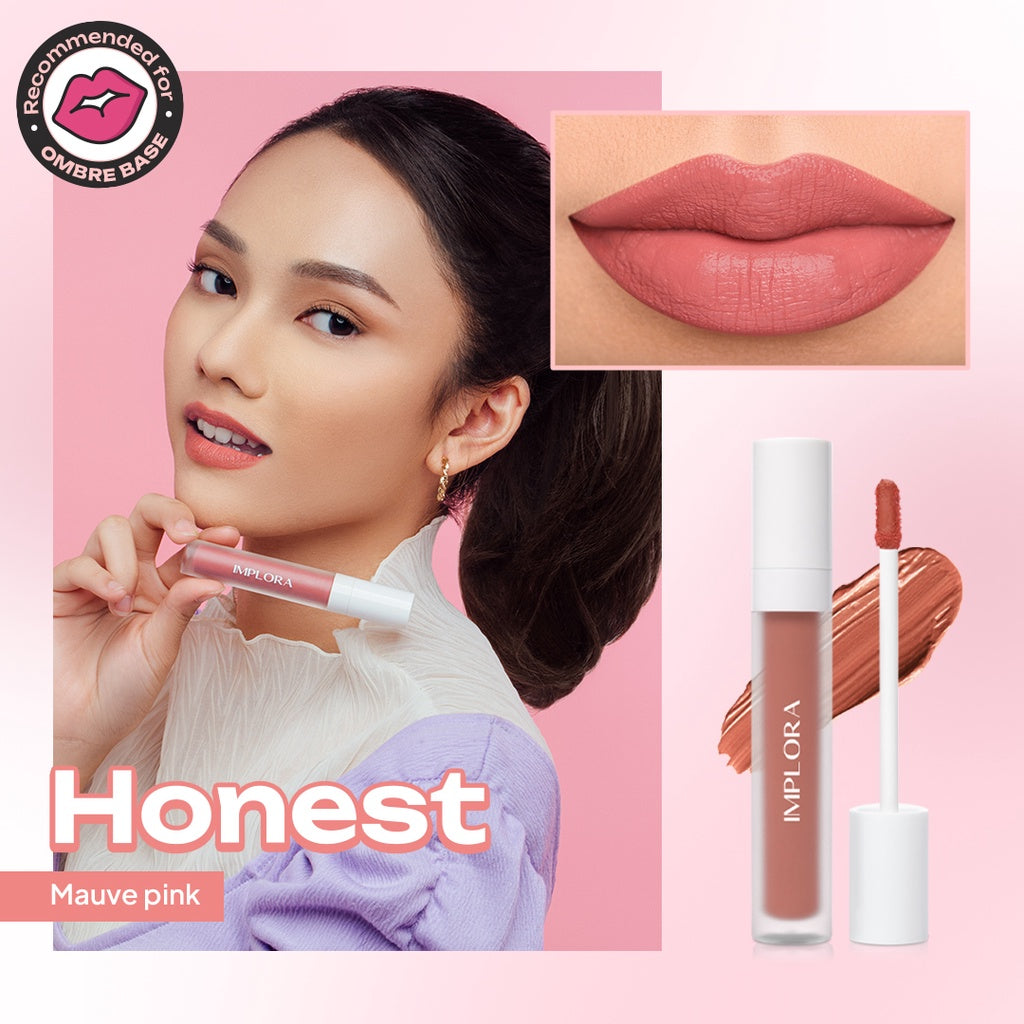Implora Lip Velvet | Lipstick Bibir