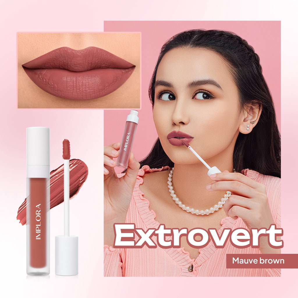 Implora Lip Velvet | Lipstick Bibir