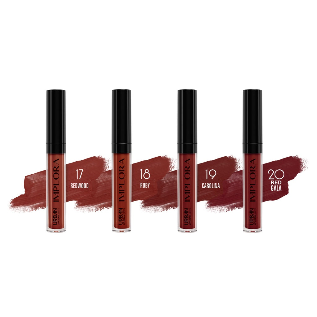 Implora Urban Lip Cream Matte | Lipstik Lipstick Approved by Prilly Latuconsina | Long-Lasting Bibir