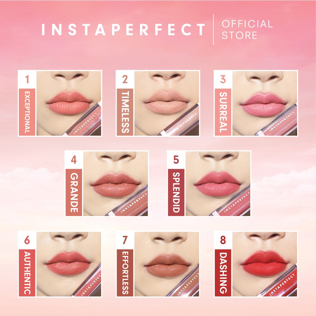 [NEW] Instaperfect Everlast Intense Matte Liquid 4.2 g - Longlasting Lip Cream (Transferproof, Tahan Lama 12 Jam)