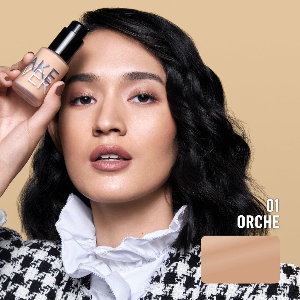 [SPECIAL MASTERSHADE] MAKE OVER Ultra Cover Liquid Matte Foundation - Foundation Cair High Coverage Wajah Flawless Finish Satin Ringan Poreless Make Up Tahan Lama Non-Comedogenic BEST SELLER Somethin Time Less w Maybe Euphoria