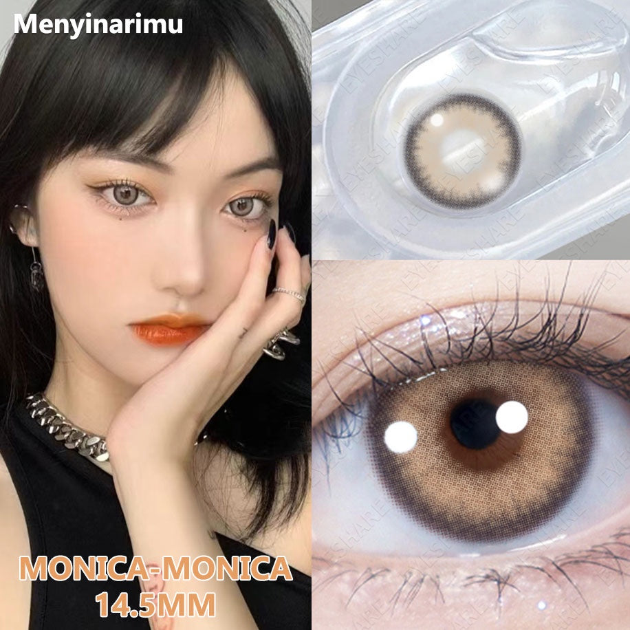 Eyeshare Monica Black Softlens 14.5mm