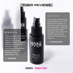 MAKE OVER Powerstay Fix & Matte Setting Spray - Makeup Tahan Lebih Lama Matte Finish Tidak Luntur Nyaman Makeup Tidak Lengket Ringan Hasil Matte Non-Comedogenic BEST SELLER Oil Control Fine Mist Quick Drying Formula Lebaran Raya