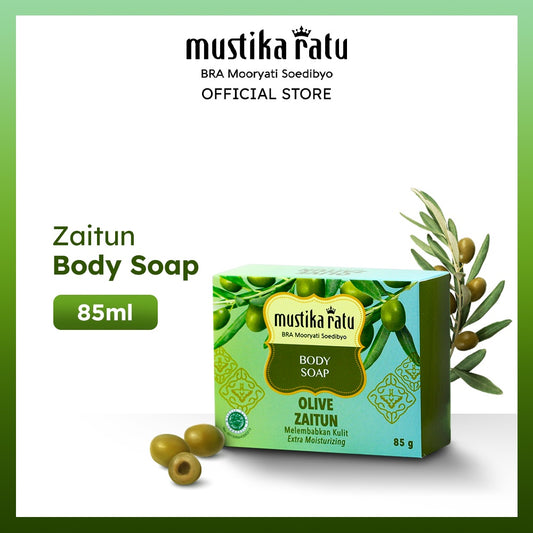Mustika Ratu Zaitun Body Soap 85gr sabun mandi batang