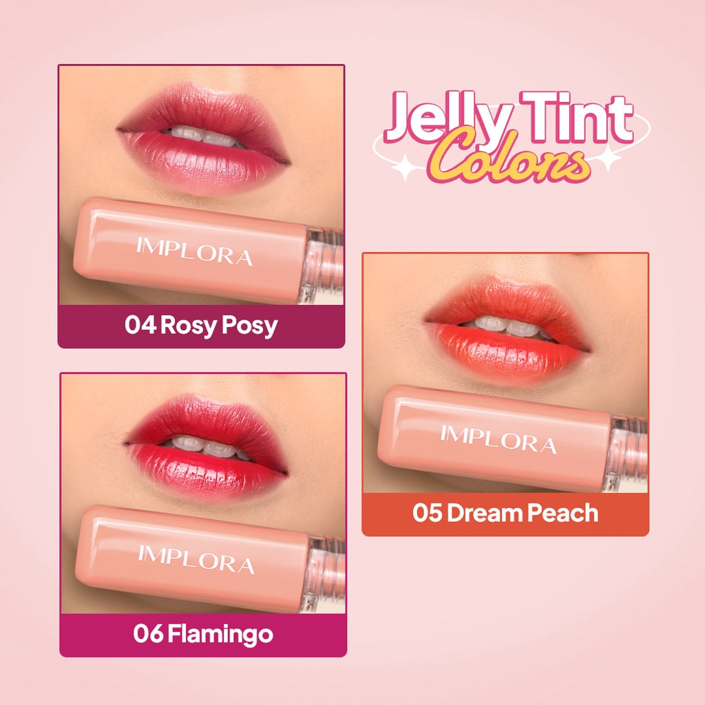 Implora Jelly Tint with Omega & Vit E | Liptint Gloss