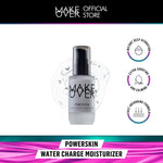 MAKE OVER Powerskin Water Charge Moisturizer - Hyaluronic Acid HA ringan lembab watery gampang cepat meresap base makeup kulit kenyal dalam 2 minggu cocok sebelum makeup tidak berwarna non-comedogenic
