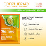 Makarizo Hair Energy Fibertherapy Conditioning Shampoo Aloe & Melon 9 mLx12
