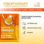 Makarizo Hair Energy Fibertherapy  Conditioning Shampoo Royal Jelly 9 mLx12