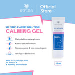 Emina Ms. Pimple Acne Solution Calming Gel 20 mL - Pelembab Malam Hari Atasi Jerawat dalam 7 Hari!