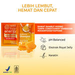 Makarizo Hair Energy Fibertherapy  Conditioning Shampoo Royal Jelly 9 mLx12