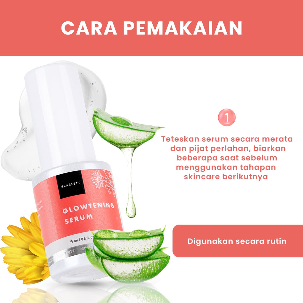 Scarlett Whitening Glowtening Serum
