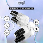 MAKE OVER Hydration Serum - Primer Hydrating Base Makeup Pelembab Cocok Semua Jenis Kulit Tidak Berwarna Tahan Lama Cepat Meresap Non-Comedogenic BEST SELLER