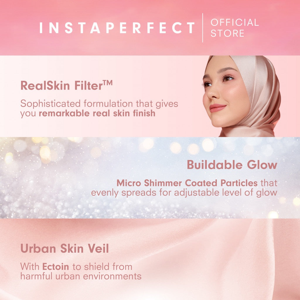 Instaperfect Hi Glow Fluid Highlighter 6 ml (Buildable Glow Intensity, Pearlize Glow)