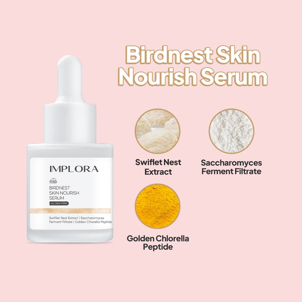 Implora Serum Wajah 20ML | Mencerahkan | Kulit Berjerawat | Komedo Dark Spot | Hydrating