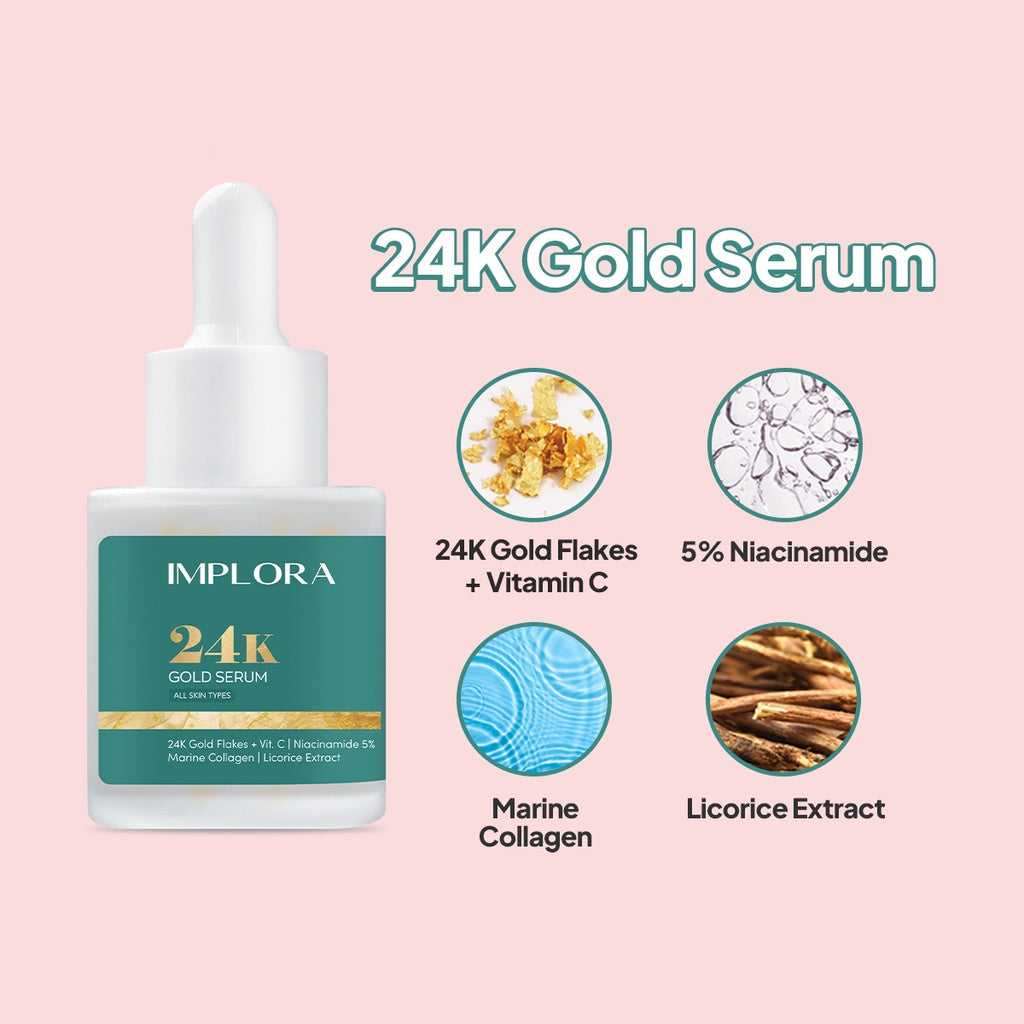 Implora Serum Wajah 20ML | Mencerahkan | Kulit Berjerawat | Komedo Dark Spot | Hydrating