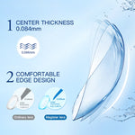 Magister Softlens with solutin Minus Clear lens  -1.00 s/d -10.00 lensa kontak 14.00mm 6 Monthly softlen  nyaman dan alami Solusi perawatan hadiah waktu terbatas