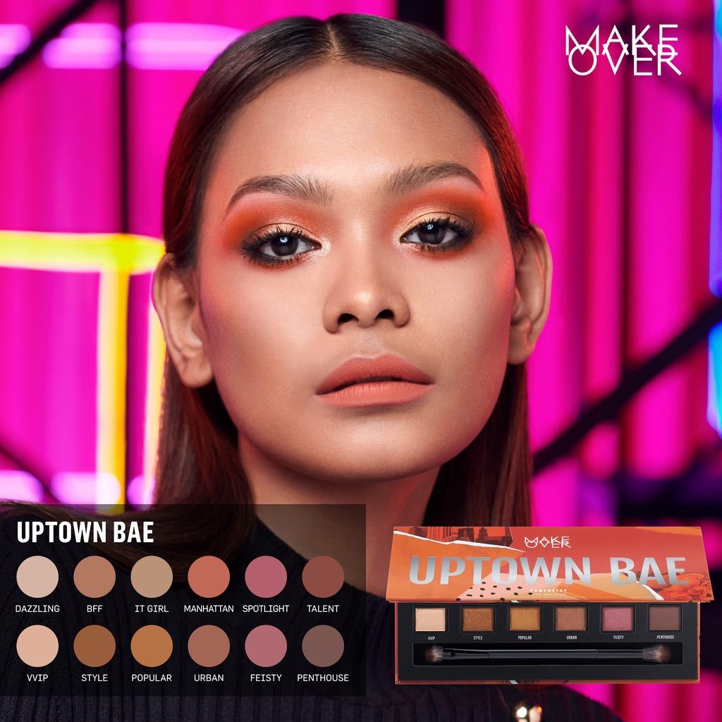 MAKE OVER Powerstay  Eye Palette 12 x 0.4 g - Eye Shadow Palette