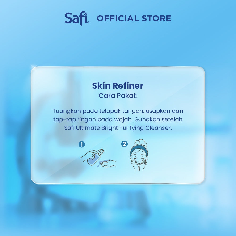 SAFI ULTIMATE BRIGHT SKIN REFINER 100ML - Toner Wajah