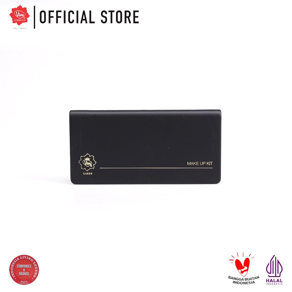 Viva Queen Make Up Kit Fantasia - 4 in 1 TWO WAY CAKE, BLUSH ON, EYE SHADOW & LIPSTICK (tersedia 5 koleksi warna)