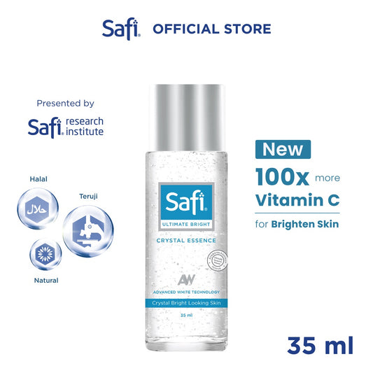 SAFI - Ultimate Bright - Crystal Essence 35 ml - Perawatan Wajah