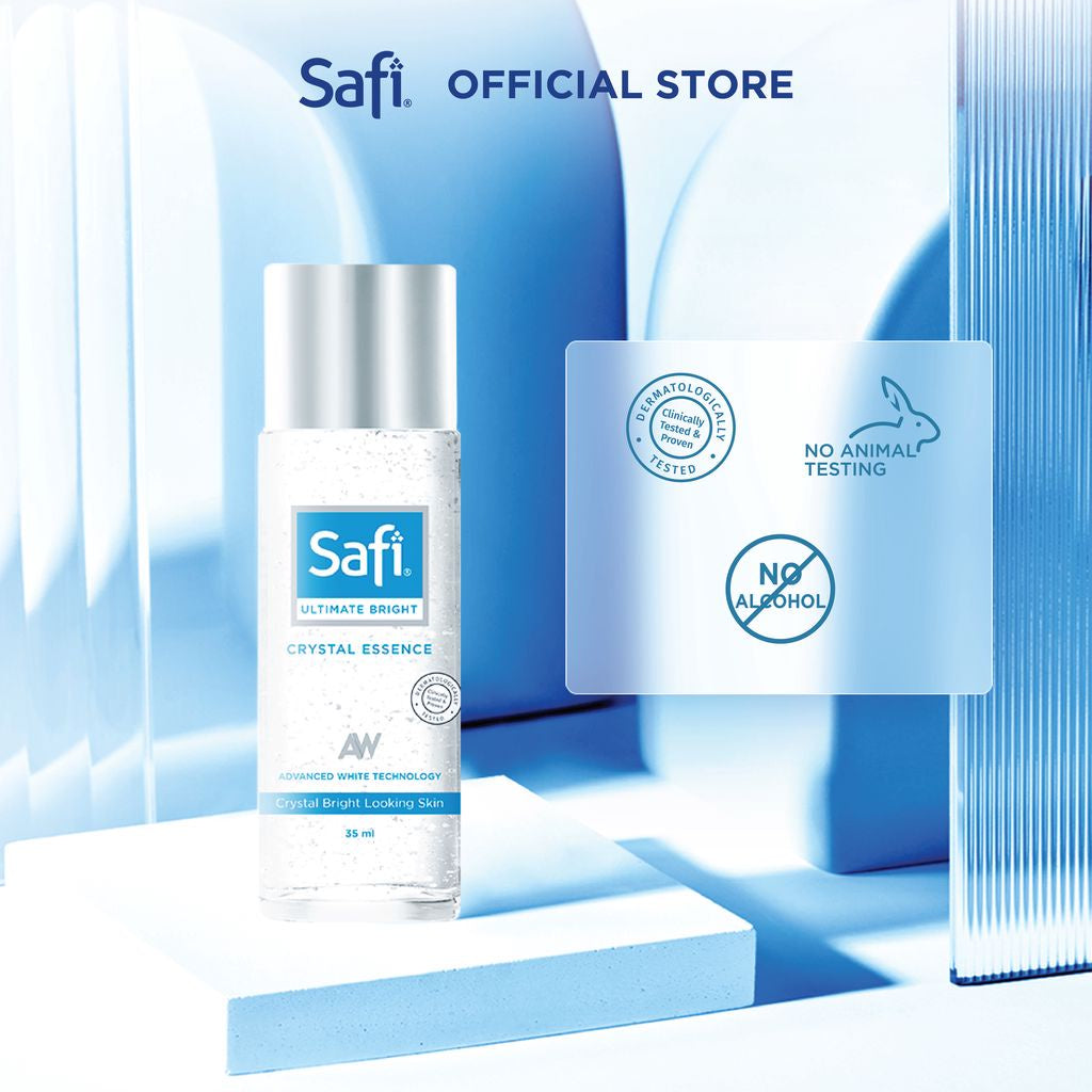 SAFI - Ultimate Bright - Crystal Essence 35 ml - Perawatan Wajah