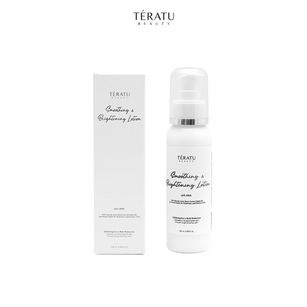 [HOT PRODUCT] TERATU BEAUTY Smoothing & Brightening Lotion AHA 10% Glycolic Acid (Mencerahkan & Menghaluskan Kulit)