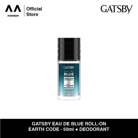GATSBY Eau De Blue Deodorant Roll On - Earth Code