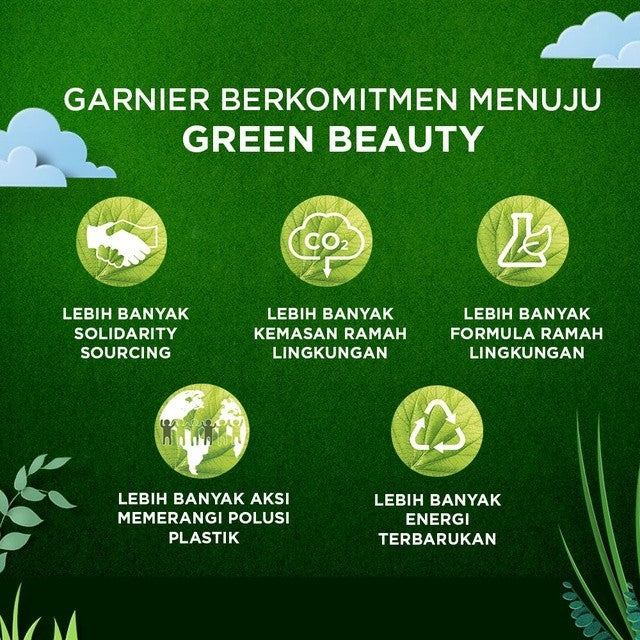 [PAKET HEMAT ISI 2] GARNIER Serum Perbaiki Skin Barrier Sakura Glow Hyaluron Ceramide 30x Booster Serum 30ml - Skincare Serum untuk kulit glowing