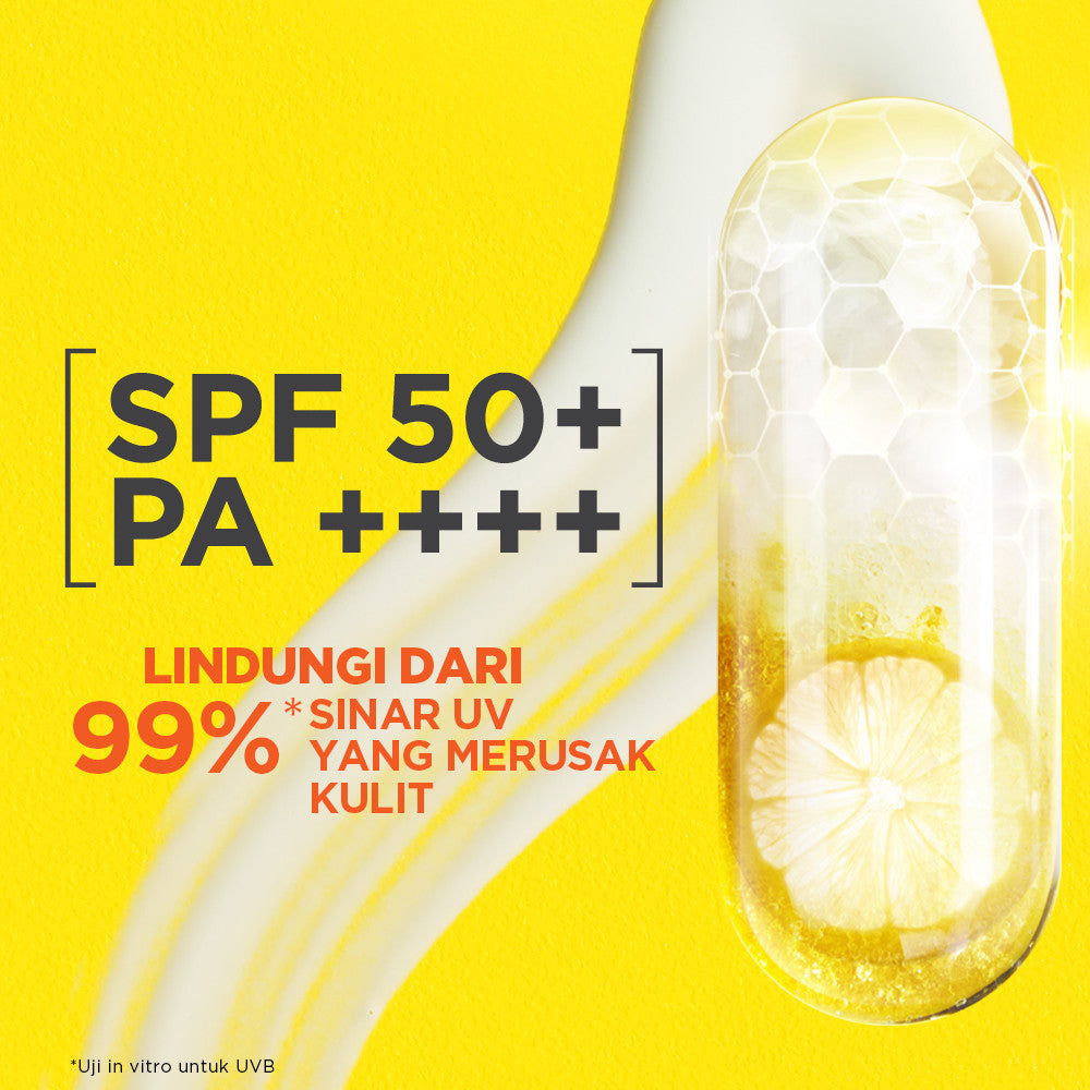 Paket Garnier 2-Step Micellar & Sunscreen Kit - Micellar Water Pink 400ml + Super UV Invisible Serum Sunscreen SPF 50+ PA++++ 30ml