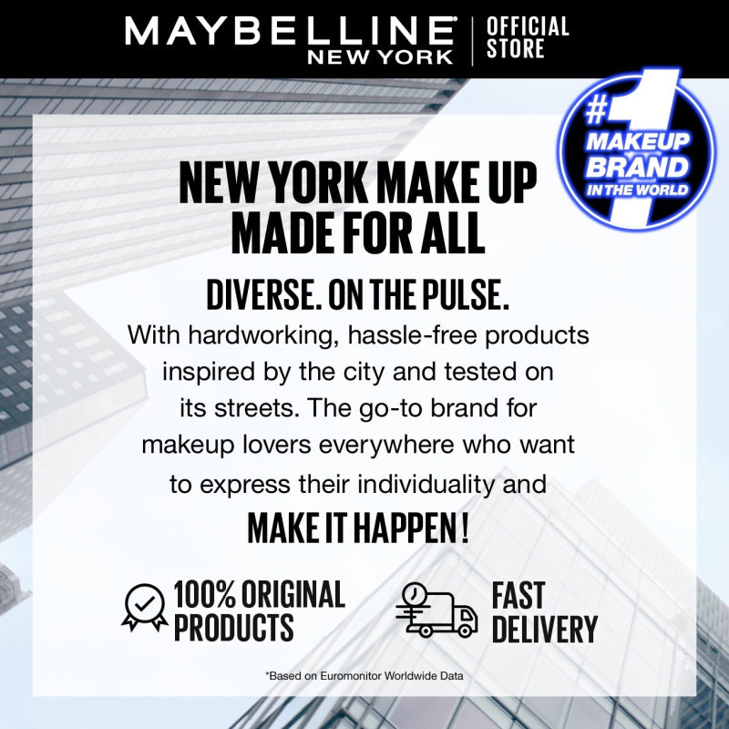 MAYBELLINE OFFICIAL Tattoo Brow 36H Pencil - Pensil Alis Eye Makeup Cokelat Pigmented Tahan Lama Superstay Matte Vinyl Ink