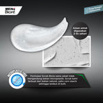 Men's Biore Micro Scrub Sabun Muka Pria Untuk Kulit Kusam Deep Fresh Deep Pore Clean Eksfoliasi 100 gr - Facial Wash