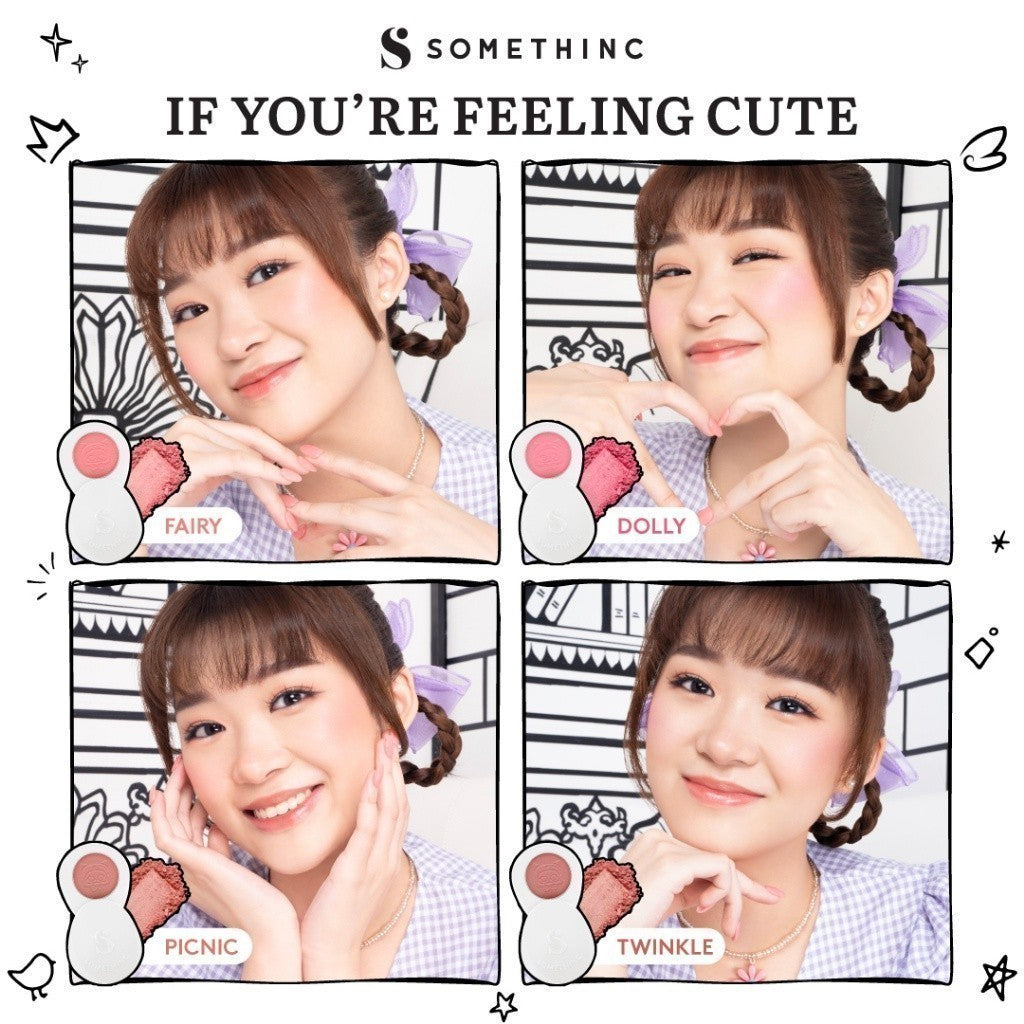 SOMETHINC Mademoiselle Soft Focus Powder Blush - Super Smooth Powder Blush