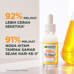 Paket Skincare Garnier Bright Complete Dark Spot Set (Micellar Vitamin C 125ml, Serum 30ml, Gel Moisturizer 50ml) - Untuk mencerahkan kulit kusam dan mengurangi flek hitam
