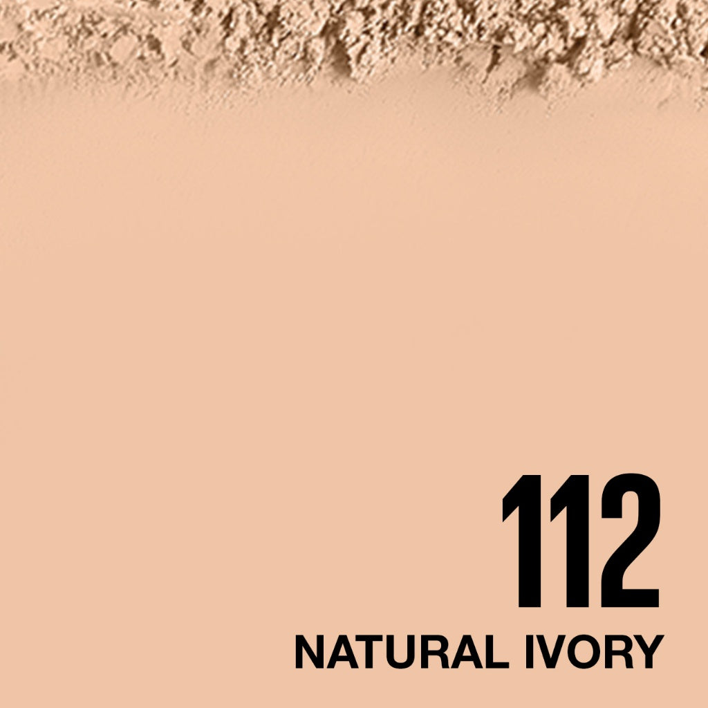 MAYBELLINE OFFICIAL Fit Me 24HR Oil Control Powder Foundation 5 gr Make up Bedak Two Way Cake TWC SPF 44 Blur & Cover Cushion Foundation Bedak Padat Concealer BB Cream Foundation Waterproof Skin Tint Fondation