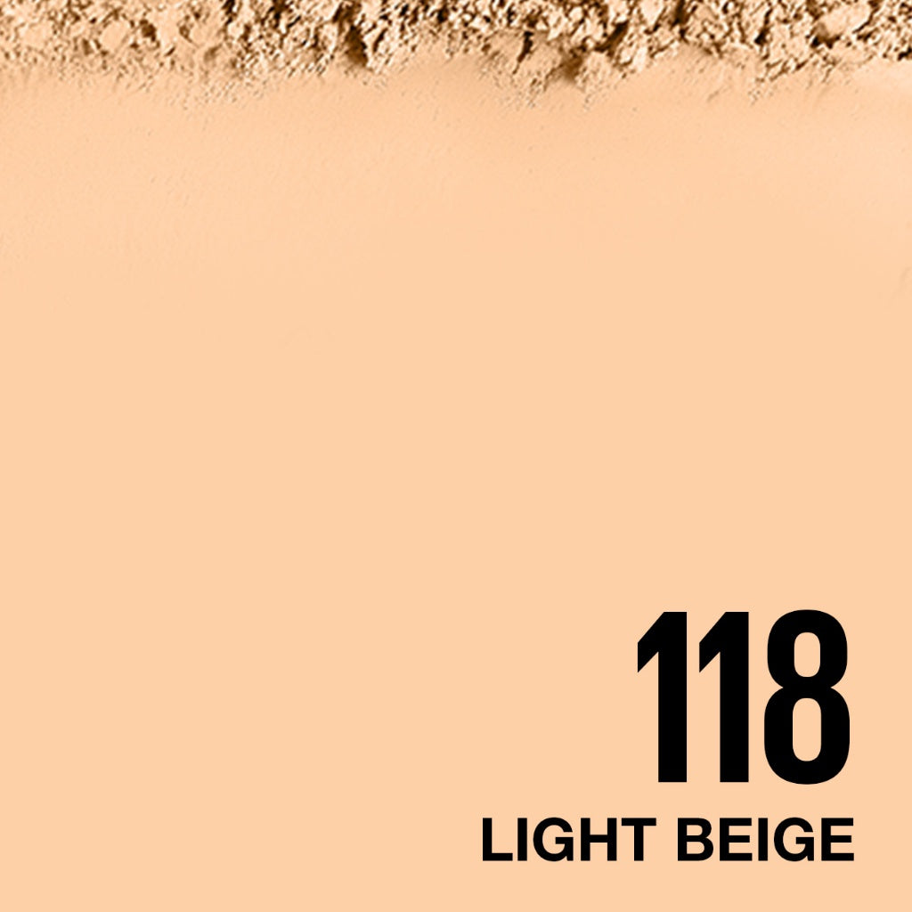 MAYBELLINE OFFICIAL Fit Me 24HR Oil Control Powder Foundation 5 gr Make up Bedak Two Way Cake TWC SPF 44 Blur & Cover Cushion Foundation Bedak Padat Concealer BB Cream Foundation Waterproof Skin Tint Fondation