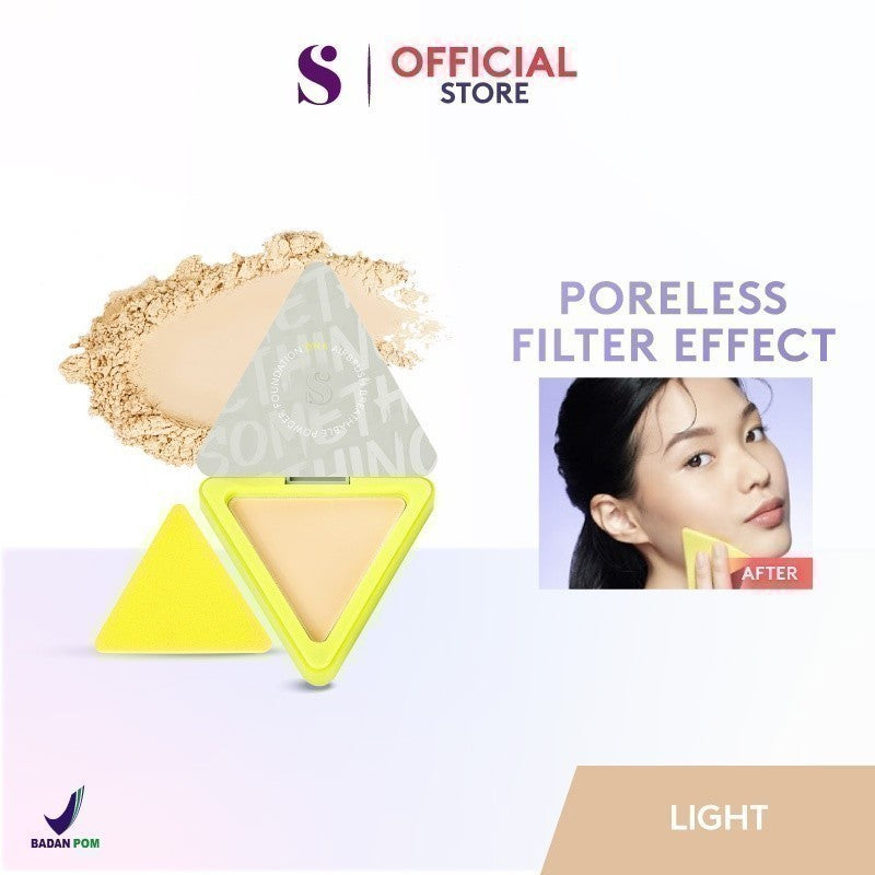 SOMETHINC DNA Airbrush Breathable Powder Foundation - Bedak Padat