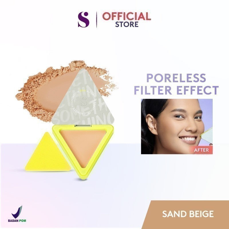 SOMETHINC DNA Airbrush Breathable Powder Foundation - Bedak Padat