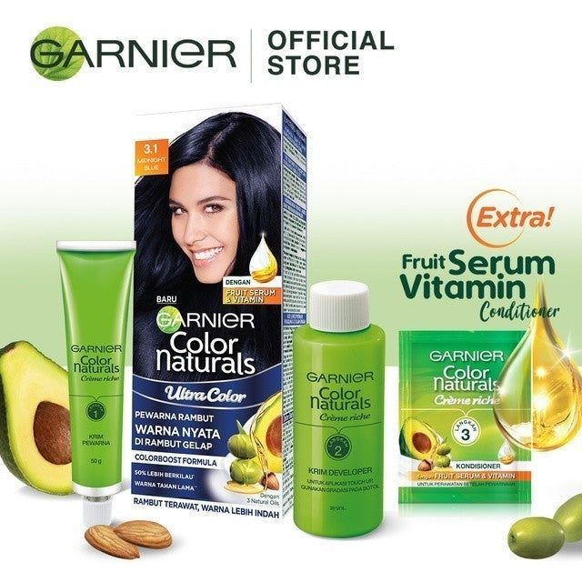 Garnier Color Natural Ultra Color Midnight Blue - 2pcs