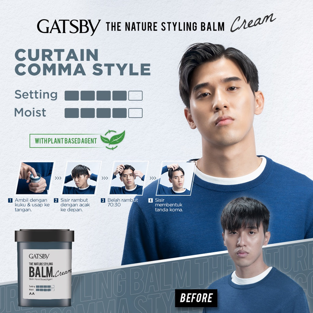 GATSBY The Nature Styling Balm Cream