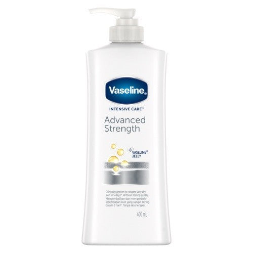 VASELINE BODY LOTION INTENSIVE ADVANCED STRENGTH PERBAIKI KULIT KERING DALAM 5 HARI 400ML