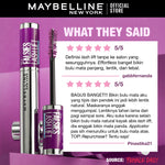 MAYBELLINE OFFICIAL The Falsies Lash Lift Mascara Make Up 8.6ml Waterproof Maskara Bulu Mata Panjang Tahan 16 Jam Volumizing Extending Smudgeproof