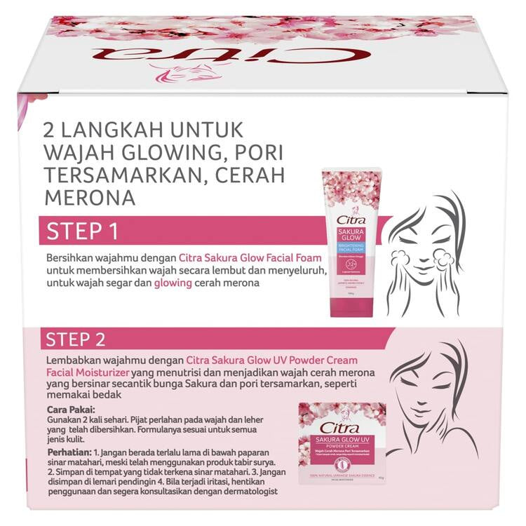 Citra Sakura Glow UV Facial Moisturizer 40 G