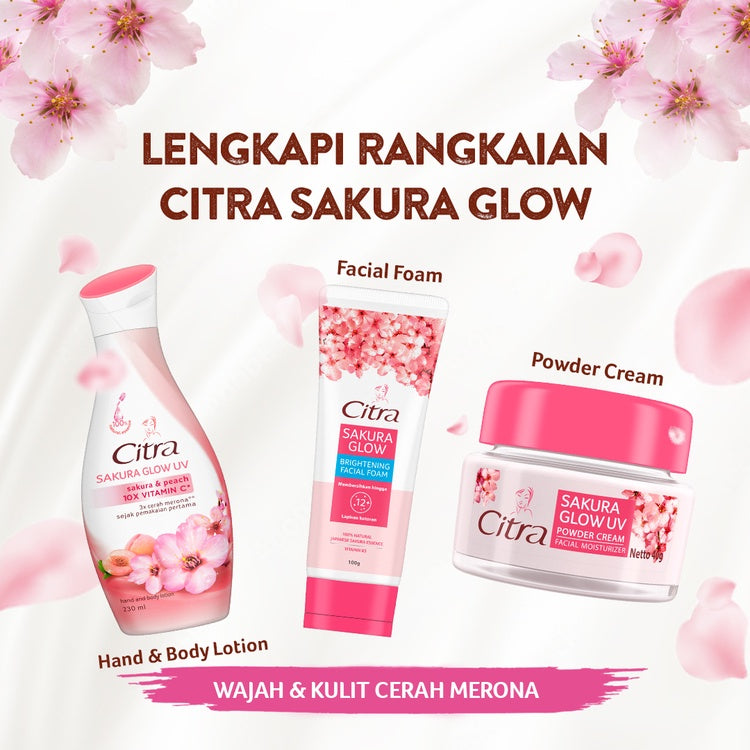 Citra Sakura Glow UV Facial Moisturizer 40 G