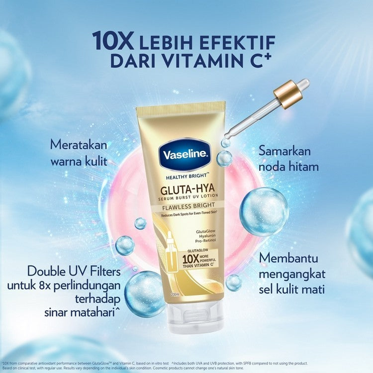 VASELINE Gluta-Hya Body Serum Flawless Bright 330 mL