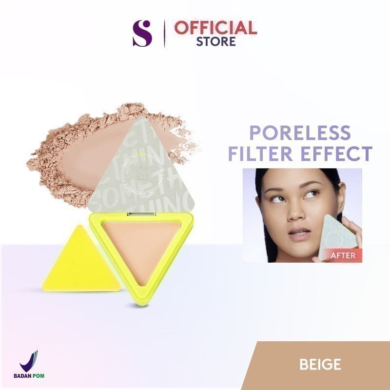 SOMETHINC DNA Airbrush Breathable Powder Foundation - Bedak Padat