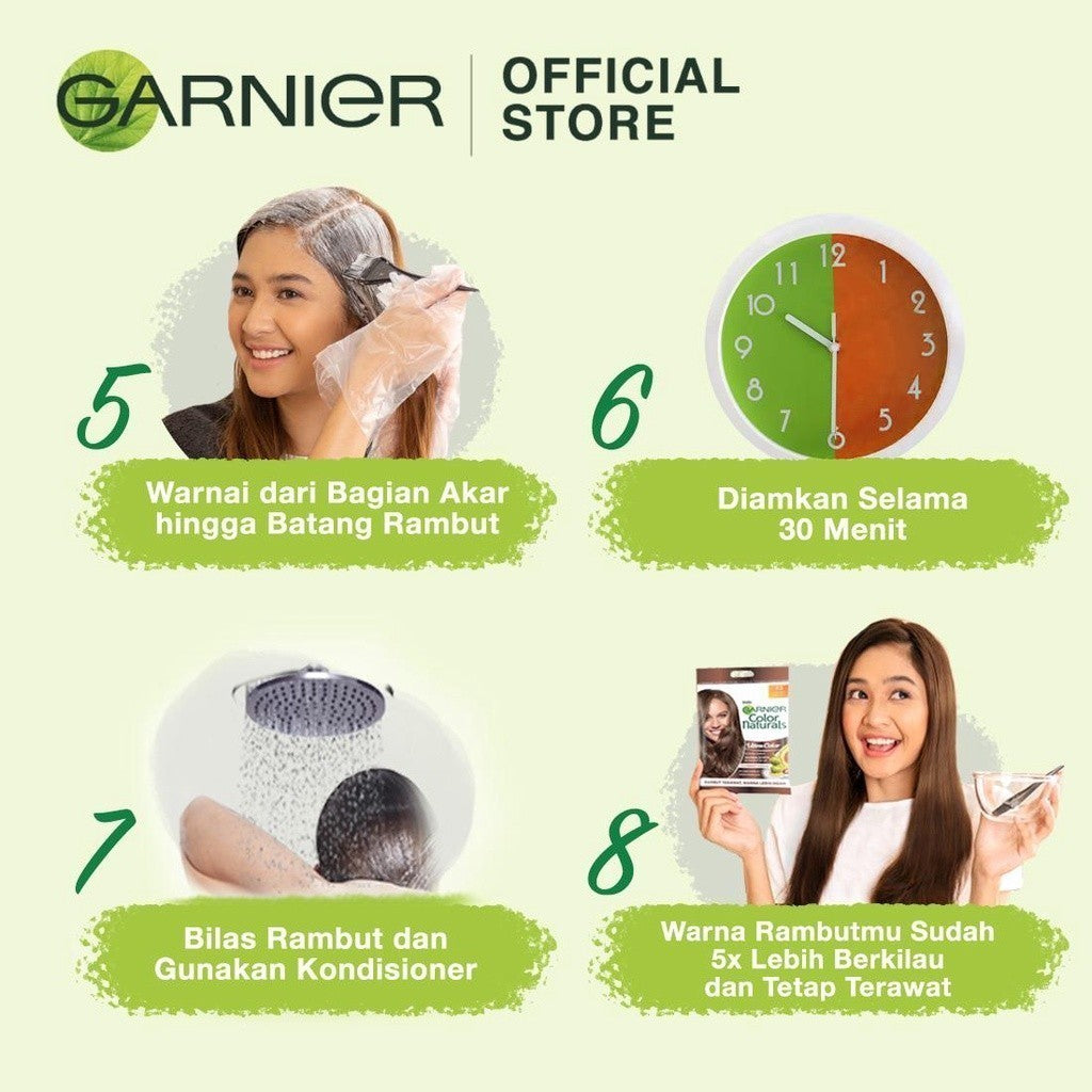 Garnier Color Natural Express Merah Burgundy x 2pcs