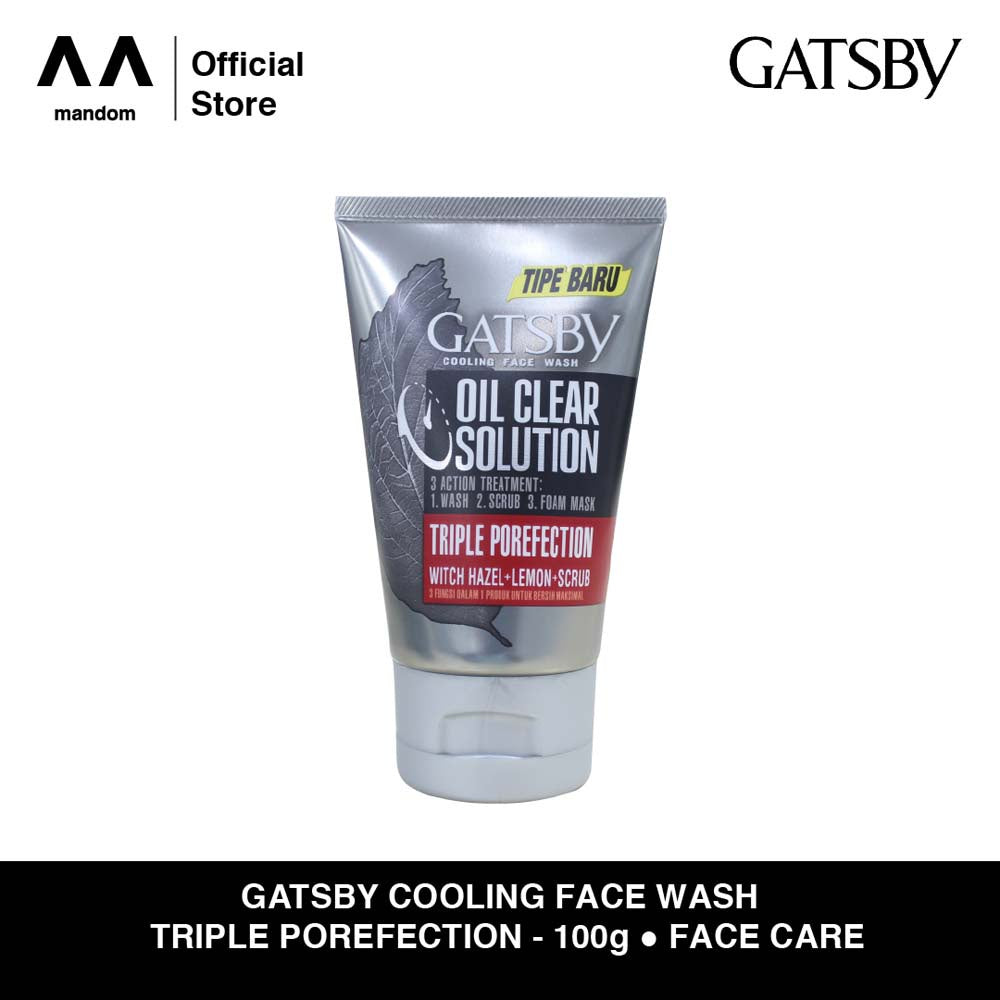 GATSBY Cooling Face Wash - Triple Porefection