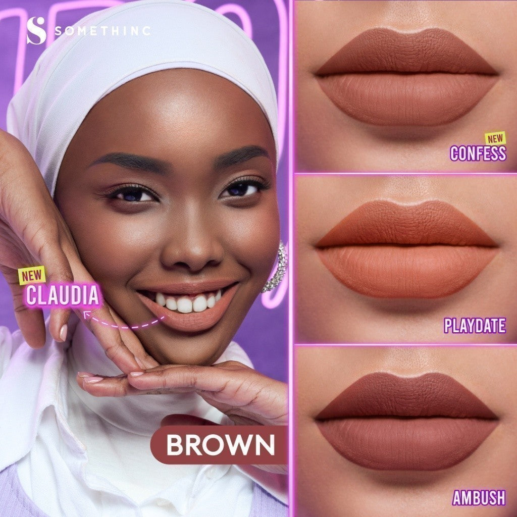 SOMETHINC Idol Blurry Soft Lip Matte - Lip Cream Matte - Lipstik