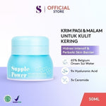 SOMETHINC Supple Power Hyaluronic9+Onsen Moisture Bomb Gel - Pelembap yang Menghidrasi cocok untuk Kulit & Sensitif, Moisturizer Non Comedogenic